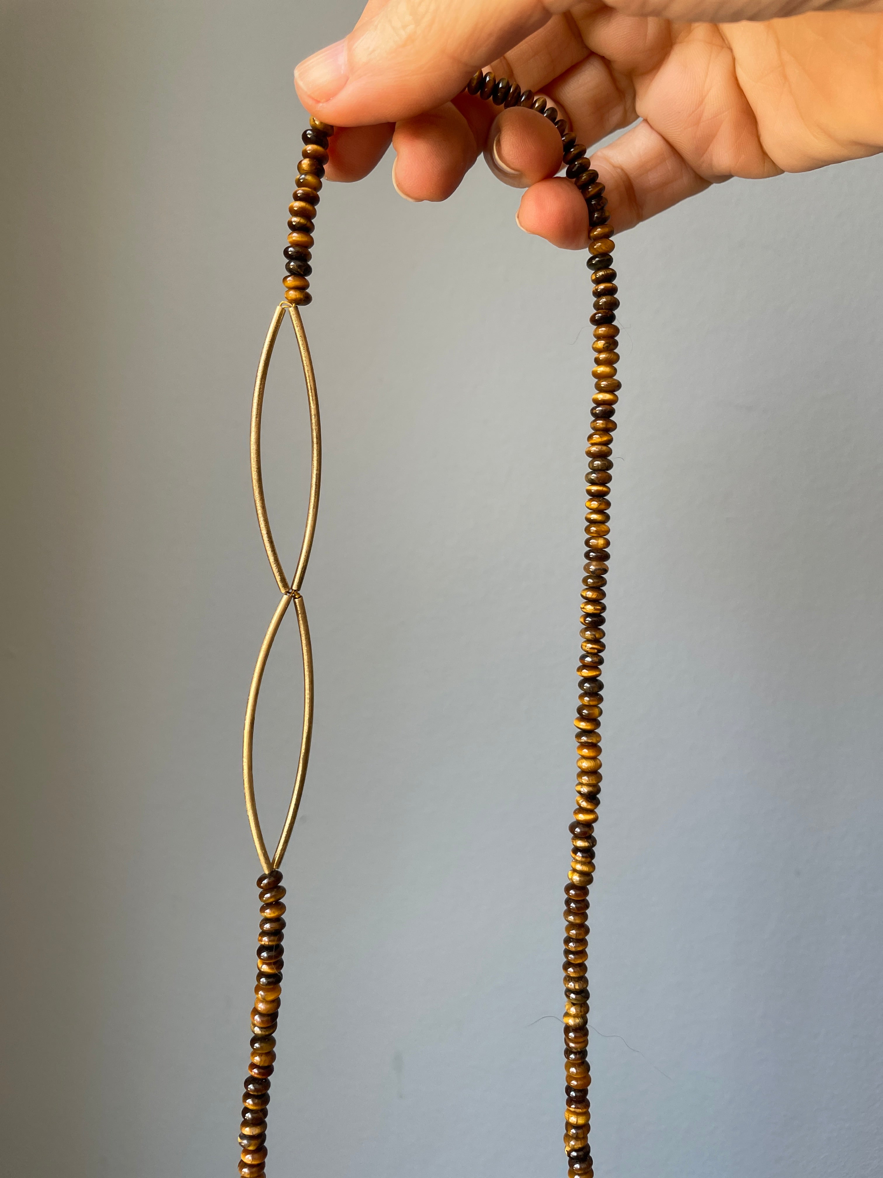 Colar olho de tigre 002