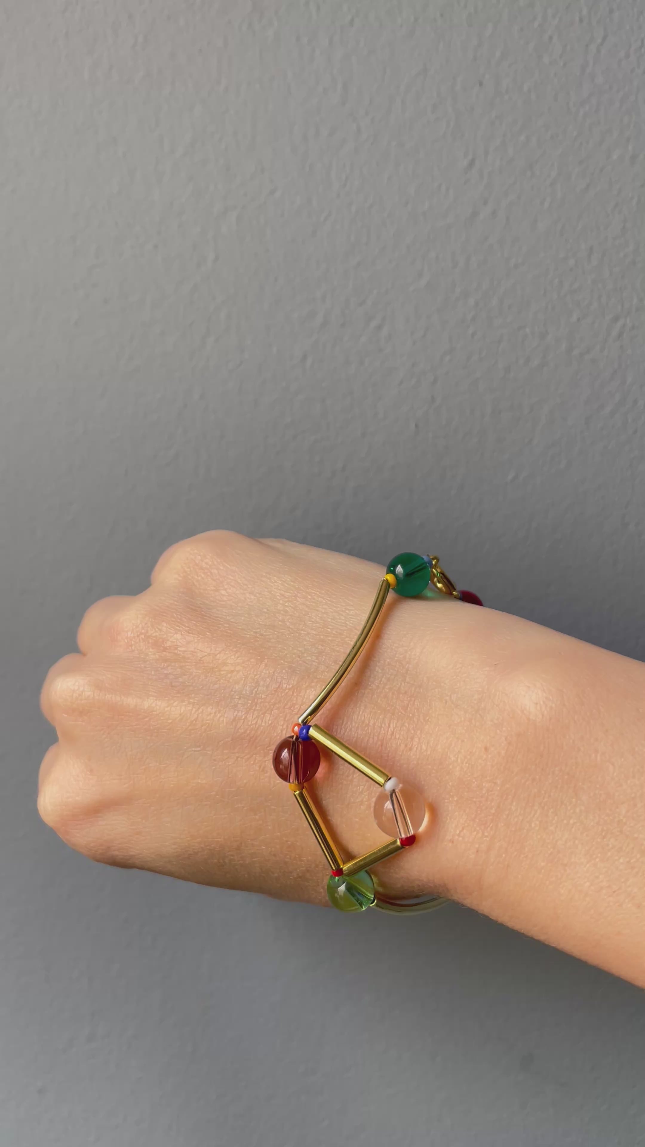 Pulseira Lume ouro Murano Geo